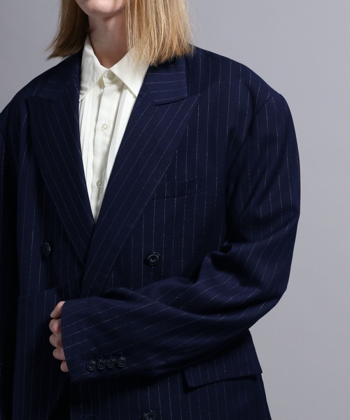 BLAYMORE】Drop Double-Breasted Jacket（テーラードジャケット 