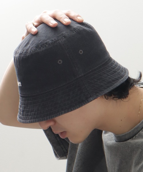 Lee（リー）の「【Lee/リー】 LE 10OZ DENIM BUCKET HAT / デニム バケット ハット（ハット・メンズ・ブラック/ライトブルー/ネイビー・58cm）」の2枚目の写真