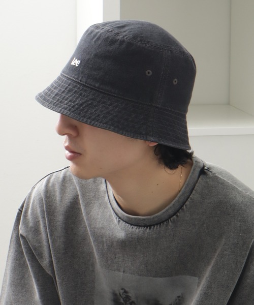 Lee（リー）の「【Lee/リー】 LE 10OZ DENIM BUCKET HAT / デニム バケット ハット（ハット・メンズ・ブラック/ライトブルー/ネイビー・58cm）」の12枚目の写真