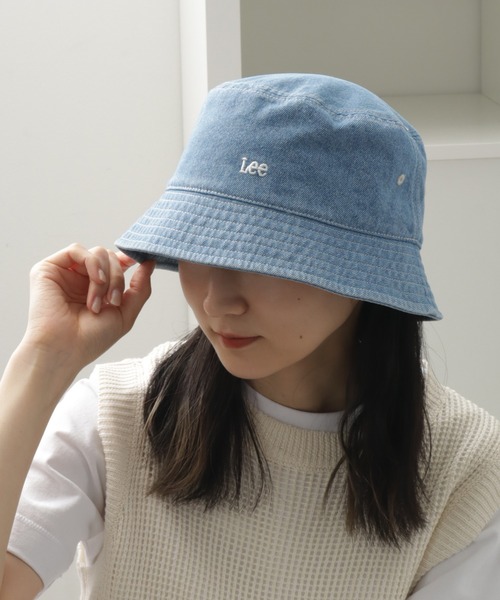 Lee（リー）の「【Lee/リー】 LE 10OZ DENIM BUCKET HAT / デニム バケット ハット（ハット・メンズ・ブラック/ライトブルー/ネイビー・58cm）」の20枚目の写真