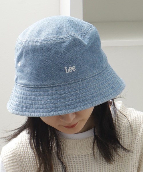 Lee（リー）の「【Lee/リー】 LE 10OZ DENIM BUCKET HAT / デニム バケット ハット（ハット・メンズ・ブラック/ライトブルー/ネイビー・58cm）」の21枚目の写真
