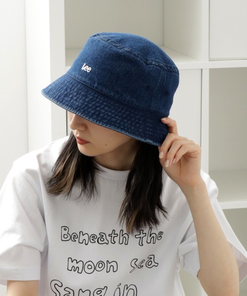 Lee（リー）の「【Lee/リー】 LE 10OZ DENIM BUCKET HAT / デニム バケット ハット（ハット・メンズ・ブラック/ライトブルー/ネイビー・58cm）」の22枚目の写真