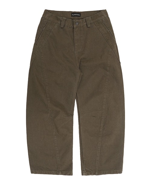 MASONPRINCE（メイソンプリンス）の「ワイドシルエット ヴィンテージ加工 シミターパンツ XXK4330【MASONPRINCE】（その他パンツ・メンズ・ライトグレー/カーキ・L/M/S）」の13枚目の写真