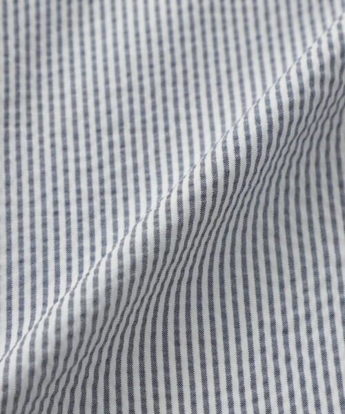 MACKINTOSH LONDON（マッキントッシュ ロンドン）の「【LEON掲載】【BREASY JACKET】DOT AIR シアサッカーセットアップパンツ（その他パンツ・メンズ・ネイビー/グレー・94/90/86/82/78）」の10枚目の写真