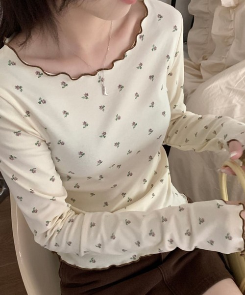sevens(セブンズ)の「【sevens】CS ソフト長袖柄インナー(Tシャツ/カットソー・レディース・その他/ピンク・FREE)」の21枚目の写真