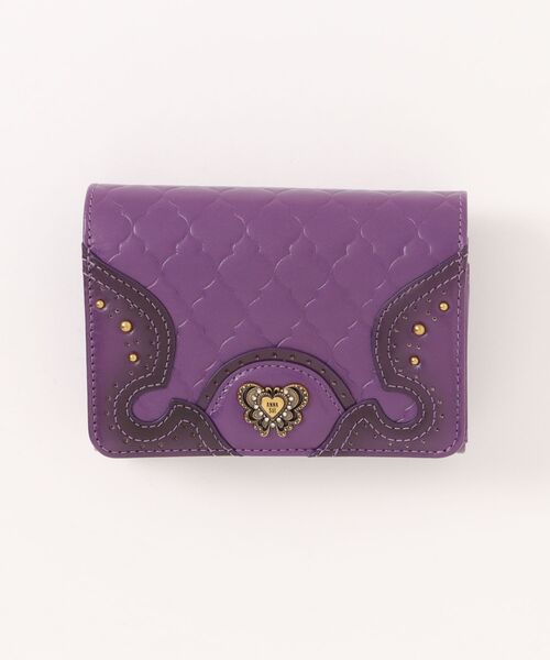 セール】エレノア 内Lファスナー二つ折り財布（財布）｜ANNA SUI