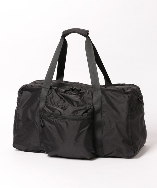 GLOBAL WORK（グローバルワーク）の「スッキャリパッカブルボストンバッグ/325985（ボストンバッグ・メンズ・カーキ/ブラック/グレー・ONE SIZE）」の4枚目の写真