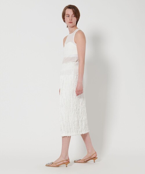 AEWEN MATOPH【新品】シアータンクトップレディース　トップス　アローズ セール】＜AEWEN MATOPH＞シアー タンクトップ（タンクトップ