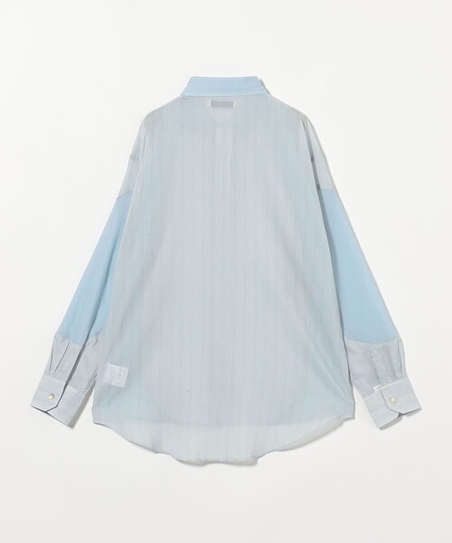 Jieda（ジエダ）の「＜JieDa＞ スイッチング シャツ（シャツ/ブラウス・メンズ・ライトブルー・1/2）」の2枚目の写真