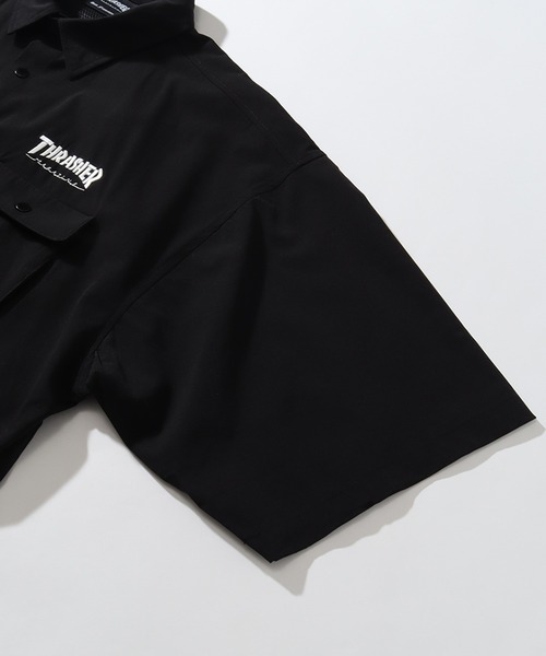 THRASHER(スラッシャー)の「【THRASHER/スラッシャー】 接触冷感 オーバーサイズ ナイロンストレッチ 半袖シャツ(シャツ/ブラウス・メンズ・カーキ/グレイッシュベージュ/ブラック・M/XL/L)」の19枚目の写真