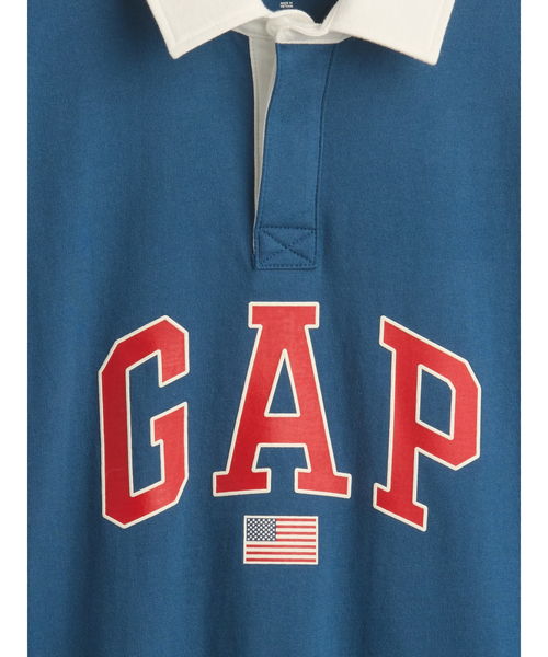 GAP(ギャップ)の「GAPロゴ ポロシャツ (キッズ)(ポロシャツ・キッズ・レッド/ネイビー・120cm/130cm/140cm/150cm/110cm/160cm)」の4枚目の写真