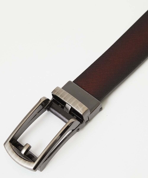 MK MICHEL KLEIN HOMME （エムケーミッシェルクランオム）の「ｲﾀﾘｱﾝﾚｻﾞｰｸﾞﾗﾃﾞｰｼｮﾝ2025SS（ベルト・レディース・ブラック・ONESIZE）」の2枚目の写真