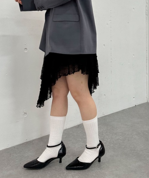 archives（アルシーヴ）の「イレヘムレースミニスカート（スカート・レディース・オフホワイト/ブラック・MEDIUM）」の13枚目の写真