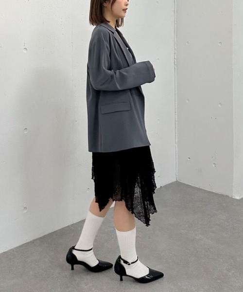 archives（アルシーヴ）の「イレヘムレースミニスカート（スカート・レディース・オフホワイト/ブラック・MEDIUM）」の18枚目の写真