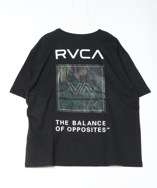 RVCA(ルーカ)の「ルーカ RVCA PALM BOX SS サーフ 半袖Tシャツ(Tシャツ/カットソー・メンズ・ホワイト/ブラック・S/M/L)」の4枚目の写真