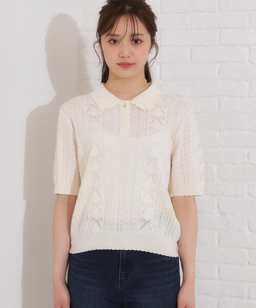 【透明感が可愛いリボン♢】CHANEL ブローチ キラキラリボンが可愛い＊】CHANEL ブローチ リボン パール