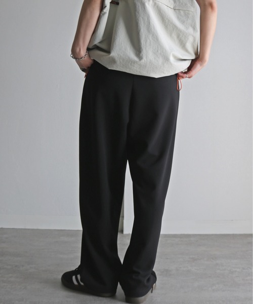 カットジョーゼット2タックスラックス（スラックス）｜COURO（コウロ