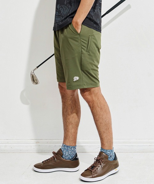 1minute 1second(ワンミニットワンセカンド)の「mp13517-6 Pocket embroidery shorts (cool fabric) ショートパンツ(その他パンツ・メンズ・カーキ系/ブラック×ホワイト/ホワイト×ブラック・S/M/L/XL)」の11枚目の写真