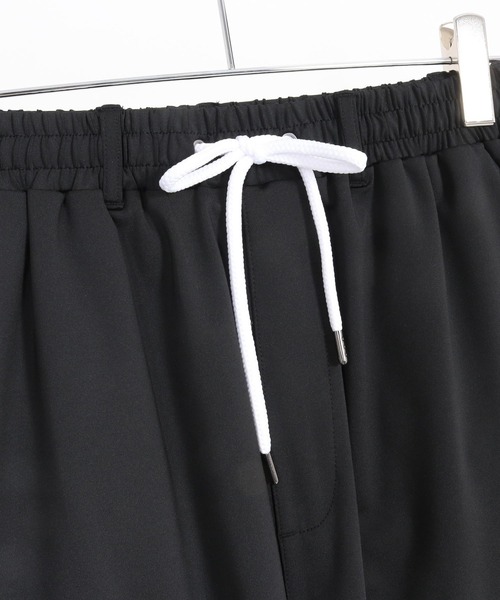 1minute 1second(ワンミニットワンセカンド)の「mp13517-6 Pocket embroidery shorts (cool fabric) ショートパンツ(その他パンツ・メンズ・カーキ系/ブラック×ホワイト/ホワイト×ブラック・S/M/L/XL)」の4枚目の写真