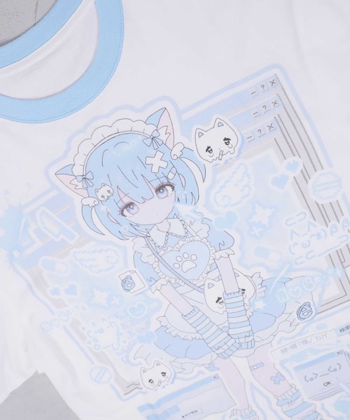hauls こすもぱいんコラボロンT Amazon.co.jp: Hauls はうるず こすもぱいん コラボ ロンTEE