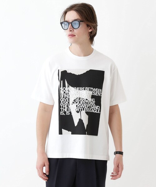 TAKEO KIKUCHI（タケオキクチ）の「【THE FLAGSHIP】フォトプリントTシャツ（Tシャツ/カットソー・メンズ・ホワイト系1/ホワイト系4/ホワイト系9・02/03/04）」の2枚目の写真