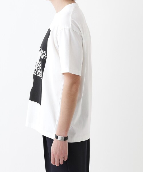 TAKEO KIKUCHI（タケオキクチ）の「【THE FLAGSHIP】フォトプリントTシャツ（Tシャツ/カットソー・メンズ・ホワイト系1/ホワイト系4/ホワイト系9・02/03/04）」の6枚目の写真
