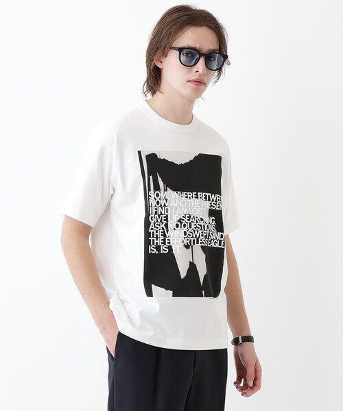 TAKEO KIKUCHI（タケオキクチ）の「【THE FLAGSHIP】フォトプリントTシャツ（Tシャツ/カットソー・メンズ・ホワイト系1/ホワイト系4/ホワイト系9・02/03/04）」の11枚目の写真