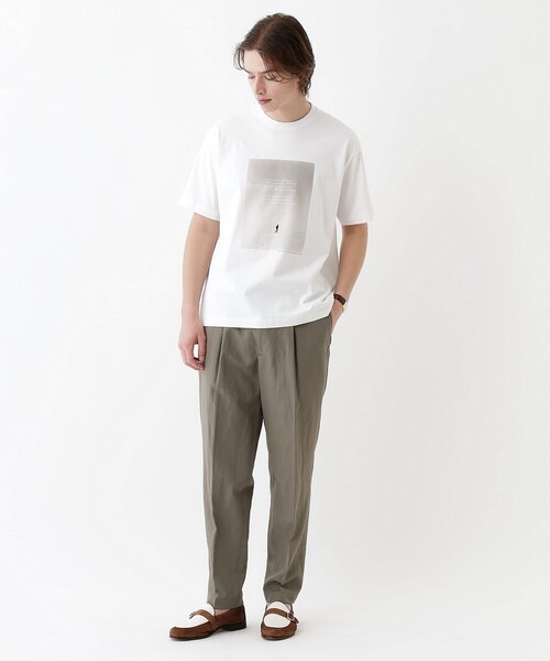 TAKEO KIKUCHI（タケオキクチ）の「【THE FLAGSHIP】フォトプリントTシャツ（Tシャツ/カットソー・メンズ・ホワイト系1/ホワイト系4/ホワイト系9・02/03/04）」の15枚目の写真