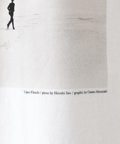 TAKEO KIKUCHI（タケオキクチ）の「【THE FLAGSHIP】フォトプリントTシャツ（Tシャツ/カットソー・メンズ・ホワイト系1/ホワイト系4/ホワイト系9・02/03/04）」の16枚目の写真