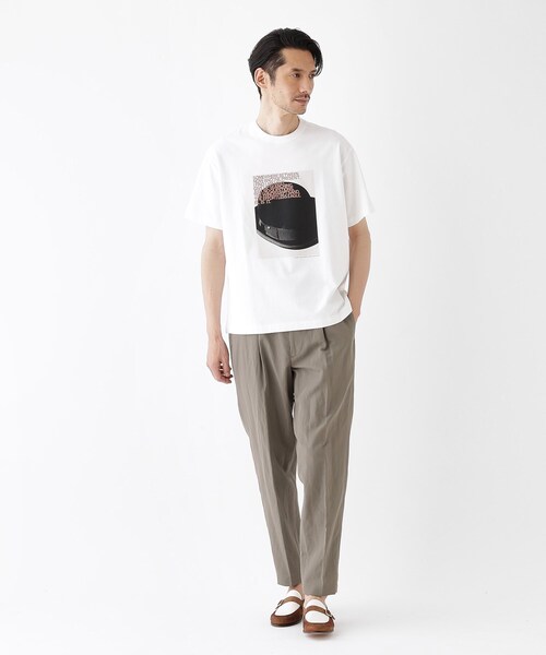 TAKEO KIKUCHI（タケオキクチ）の「【THE FLAGSHIP】フォトプリントTシャツ（Tシャツ/カットソー・メンズ・ホワイト系1/ホワイト系4/ホワイト系9・02/03/04）」の18枚目の写真