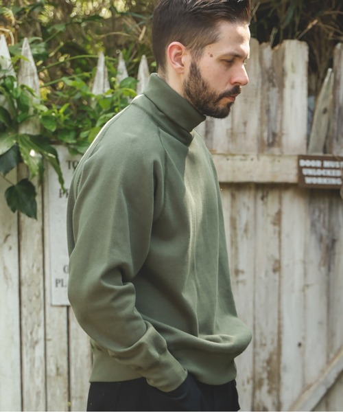 MR.OLIVE（ミスターオリーブ）の「HEAVY-DUTY COTTON / FLAT SEAMER FREEDOM/S TURTLE SHIRT（Tシャツ/カットソー・メンズ・ナチュラル/ブラック/カーキ・MEDIUM/LARGE）」の15枚目の写真
