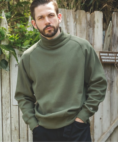 MR.OLIVE（ミスターオリーブ）の「HEAVY-DUTY COTTON / FLAT SEAMER FREEDOM/S TURTLE SHIRT（Tシャツ/カットソー・メンズ・ナチュラル/ブラック/カーキ・MEDIUM/LARGE）」の14枚目の写真