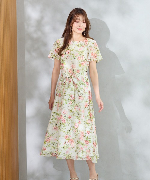 専用　【美品】Rose Tiara ローズティアラ ファーポケット　フリル ローズティアラ RoseTiara Rose Tiara with LIBERTY / フリル