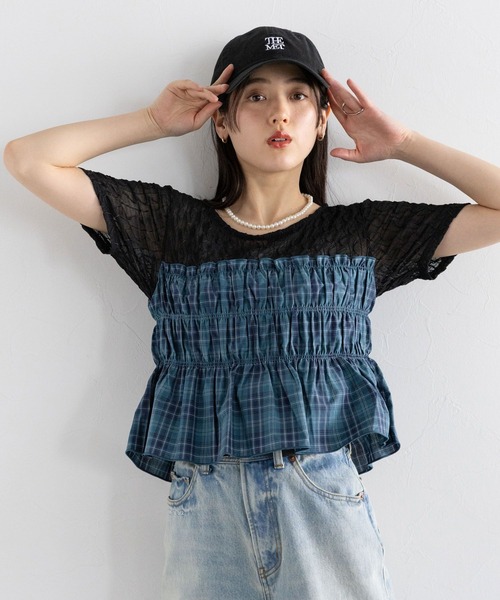 FREAK'S STORE/インド ボリューム 切り替え キャミ ビスチェ TEE
