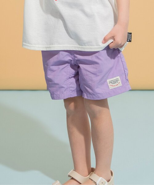 BREEZE（ブリーズ）の「【UVカット/撥水加工】水陸両用アクティブパンツ（その他パンツ・キッズ・グリーン/ピンク/レインボー/ライム/ベージュ/ラベンダー/ブラック/ブルー・80/90/100/120/110/130/140/150/160）」の6枚目の写真