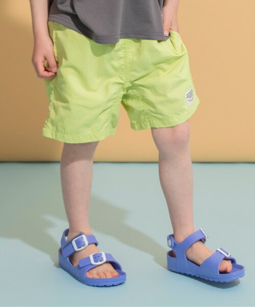 BREEZE（ブリーズ）の「【UVカット/撥水加工】水陸両用アクティブパンツ（その他パンツ・キッズ・グリーン/ピンク/レインボー/ライム/ベージュ/ラベンダー/ブラック/ブルー・80/90/100/120/110/130/140/150/160）」の3枚目の写真