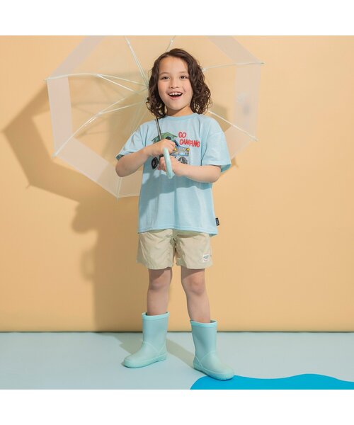 BREEZE（ブリーズ）の「【UVカット/撥水加工】水陸両用アクティブパンツ（その他パンツ・キッズ・グリーン/ピンク/レインボー/ライム/ベージュ/ラベンダー/ブラック/ブルー・80/90/100/120/110/130/140/150/160）」の9枚目の写真