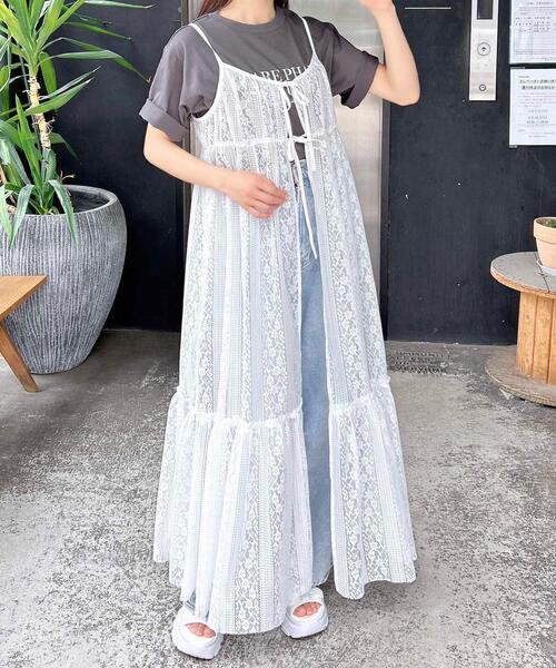 セール】レースキャミワンピース（ワンピース）｜INGNI（イング）の