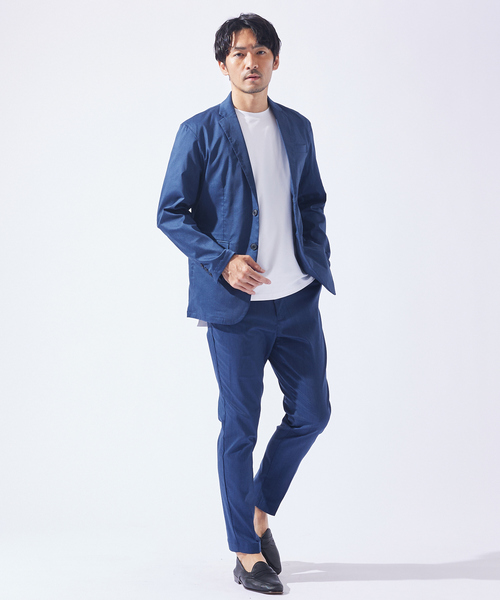 ABAHOUSE GRAY（アバハウスグレイ）の「【速乾 / DRY MAX】半袖Tシャツ（Tシャツ/カットソー・メンズ・ホワイト/グレイッシュベージュ/グレイッシュブルー/チャコールグレー/ブラック・44/46/48/50）」の15枚目の写真