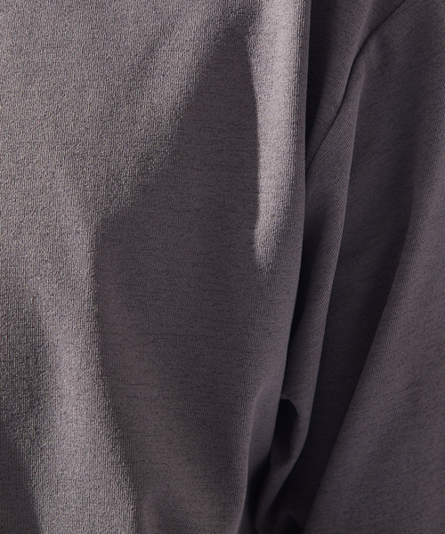 ABAHOUSE GRAY（アバハウスグレイ）の「【速乾 / DRY MAX】半袖Tシャツ（Tシャツ/カットソー・メンズ・ホワイト/グレイッシュベージュ/グレイッシュブルー/チャコールグレー/ブラック・44/46/48/50）」の9枚目の写真