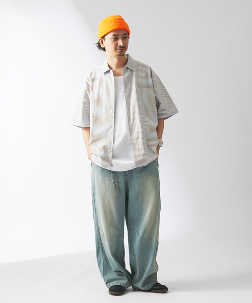 JOURNAL STANDARD relume(ジャーナルスタンダード レリューム)の「10オンス ベルテッド デニム スノー パンツ(デニムパンツ・メンズ・ネイビー/ブルー系その他・MEDIUM/LARGE)」の8枚目の写真