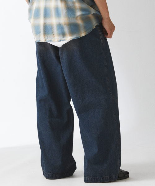 JOURNAL STANDARD relume(ジャーナルスタンダード レリューム)の「10オンス ベルテッド デニム スノー パンツ(デニムパンツ・メンズ・ネイビー/ブルー系その他・MEDIUM/LARGE)」の17枚目の写真