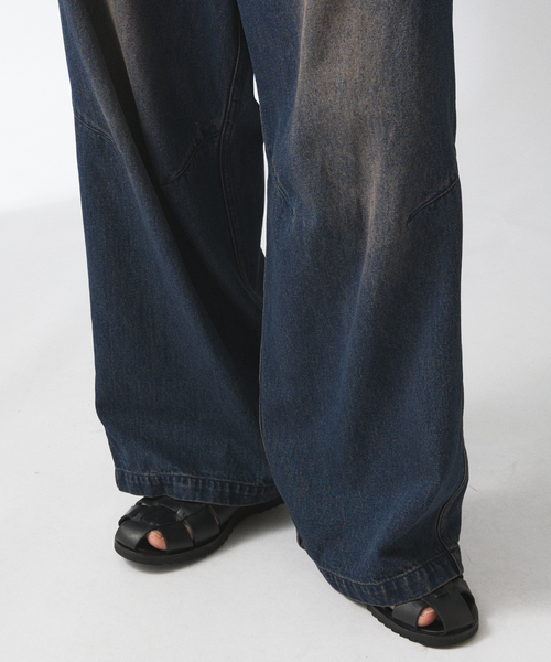 JOURNAL STANDARD relume(ジャーナルスタンダード レリューム)の「10オンス ベルテッド デニム スノー パンツ(デニムパンツ・メンズ・ネイビー/ブルー系その他・MEDIUM/LARGE)」の19枚目の写真