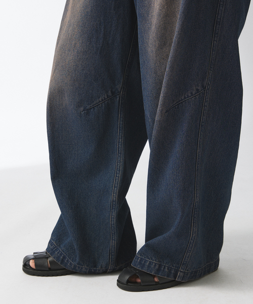 JOURNAL STANDARD relume(ジャーナルスタンダード レリューム)の「10オンス ベルテッド デニム スノー パンツ(デニムパンツ・メンズ・ネイビー/ブルー系その他・MEDIUM/LARGE)」の20枚目の写真