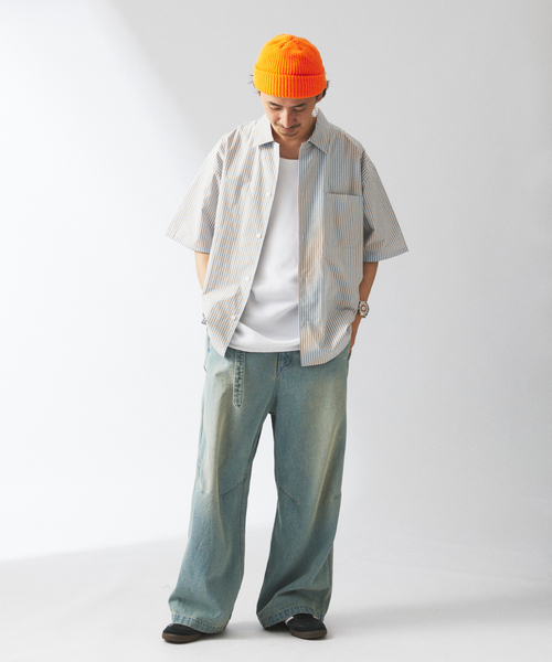 JOURNAL STANDARD relume(ジャーナルスタンダード レリューム)の「10オンス ベルテッド デニム スノー パンツ(デニムパンツ・メンズ・ネイビー/ブルー系その他・MEDIUM/LARGE)」の22枚目の写真