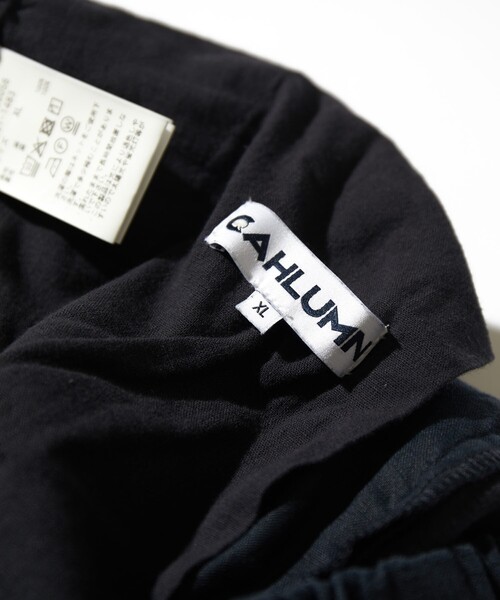 【Pam 】カウラム リネン ジムテーパード パンツ CAHLUMN（カウラム）の「CAHLUMN/カウラム Linen Gym Tapered