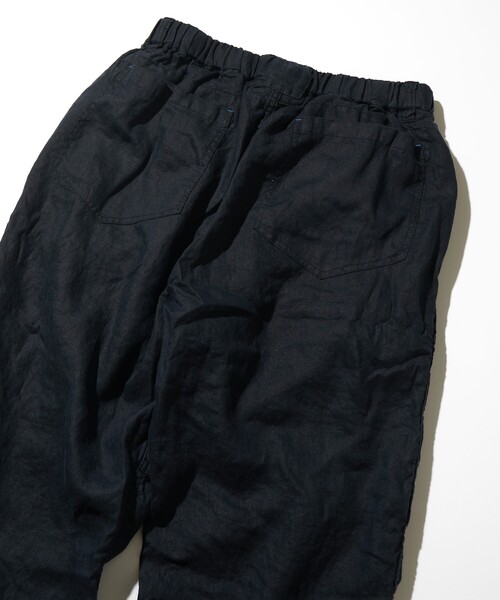 CAHLUMN/カウラム Belgium Linen Gym Tapered Pant 1.2/ベルギー