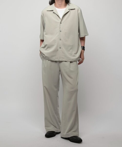 ハッピー&ルイス セール】コードピケワイドパンツ（スラックス）｜Lui's（ルイス