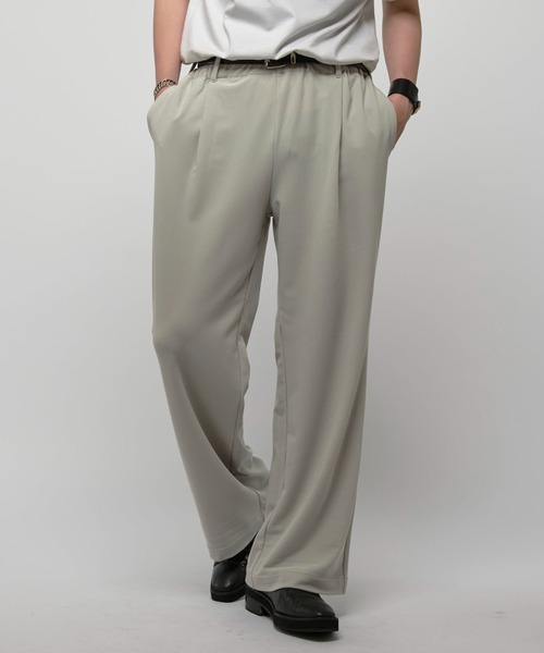 セール】コードピケワイドパンツ（スラックス）｜Lui's（ルイス