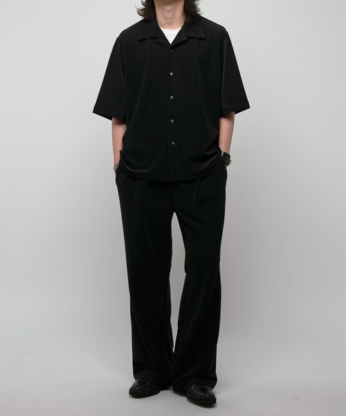 セール】コードピケワイドパンツ（スラックス）｜Lui's（ルイス